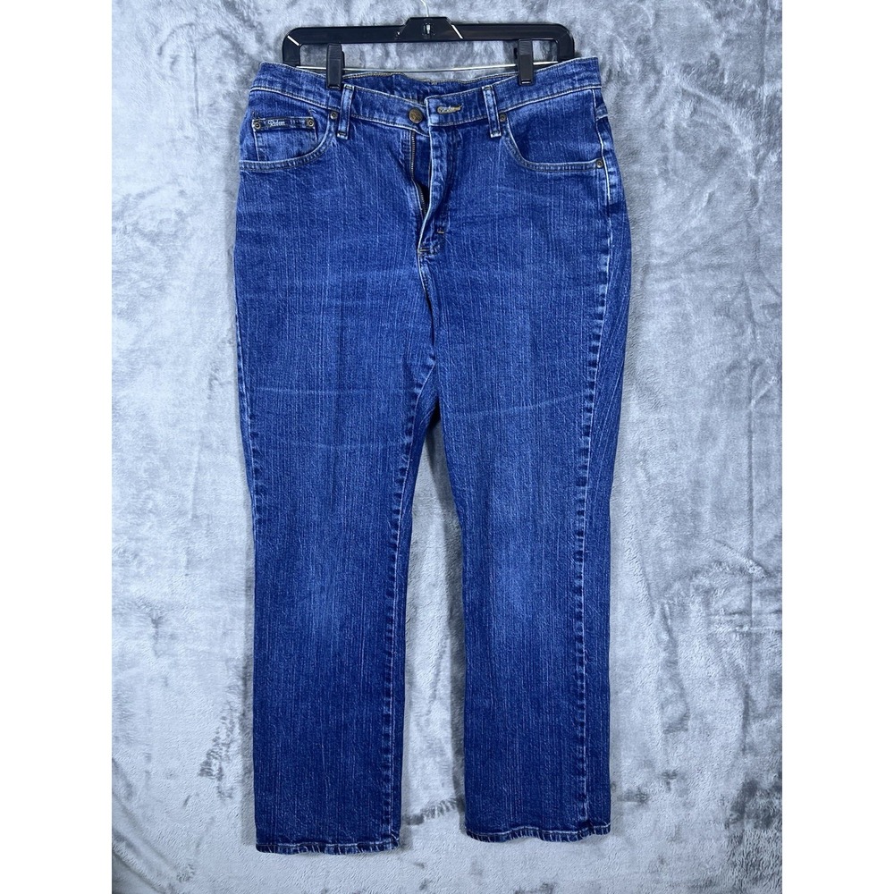 Zara Denimwear Mens 32 Medium Wash Blue Straight Leg Jeans Morocco 1975 Denim Co